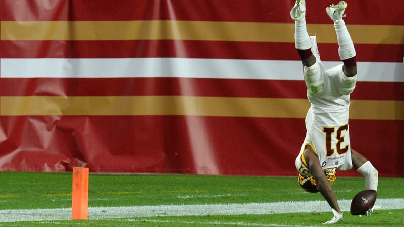 Commanders safety Kamren Curl in 2020