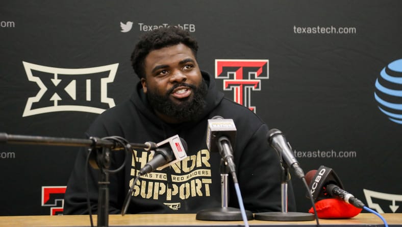 Lee Hunter speaking to the media after a game