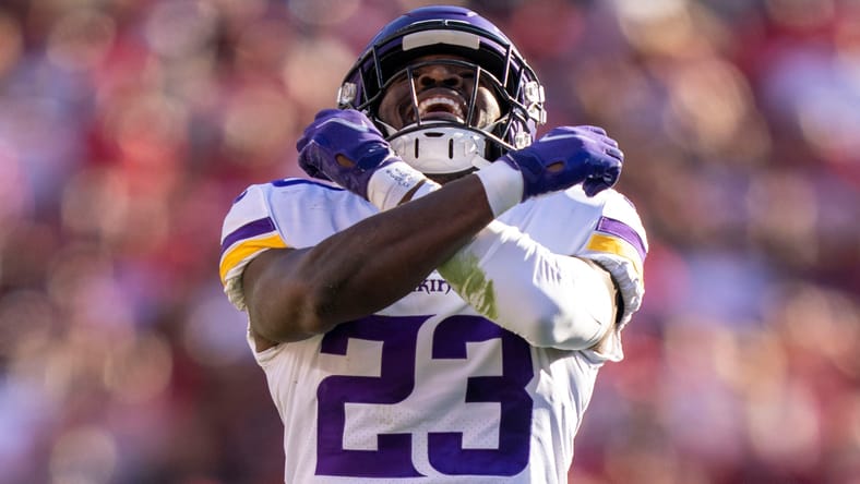 Vikings safety Xavier Woods in 2021