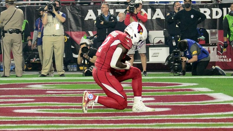 Cardinals RB Chase Edmonds against the Colts in 2021