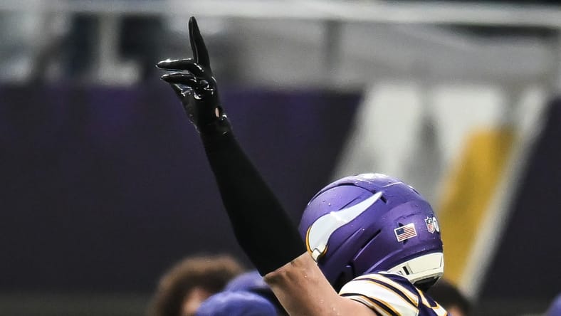 Vikings safety Harrison Smith in 2025 against the Lions