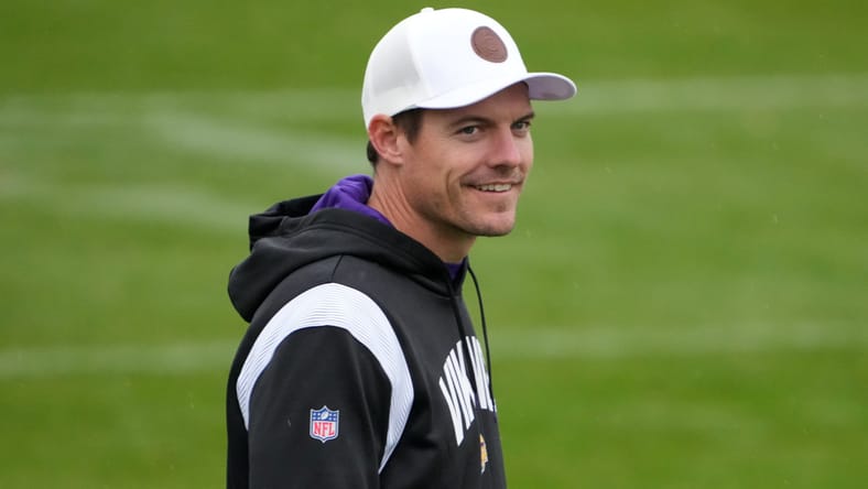 Vikings head coach Kevin O'Connell in 2022