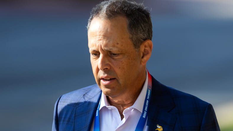 Vikings owner Mark Wilf in 2026 at League Meetings