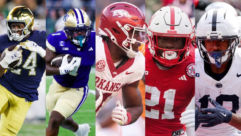 Jadarian Price, Jonah Coleman, Mike Washington Jr., Emmett Johnson, and Nick Singleton