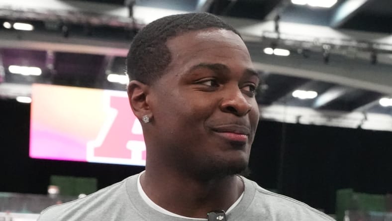 Dolphins RB De'Von Achane in February 2026 at the Pro Bowl