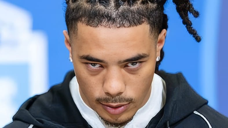 USC WR Makai Lemon at the NFL Combine in 2026