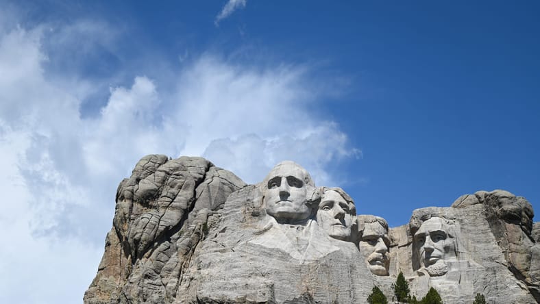 Mount Rushmore in 2025 in Soutj Dakota