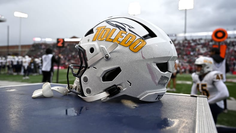 Toledo football helmet in 2025 in Washington