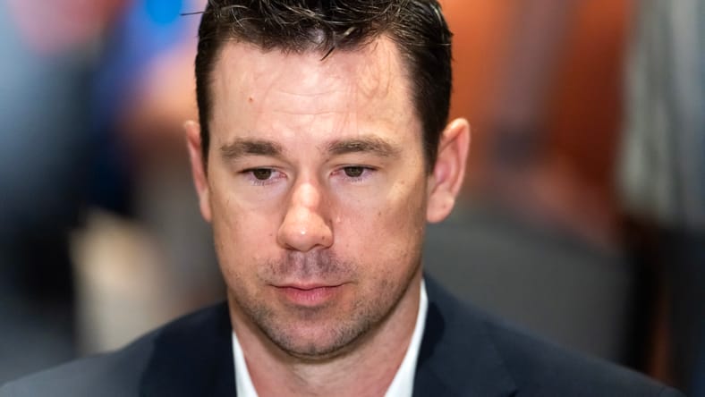 Klint Kubiak at the NFL Annual League Meeting in Phoenix. Kirk Cousins Klint Kubiak.