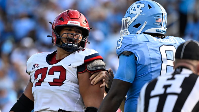 NCAA Football: Richmond at North Carolina
