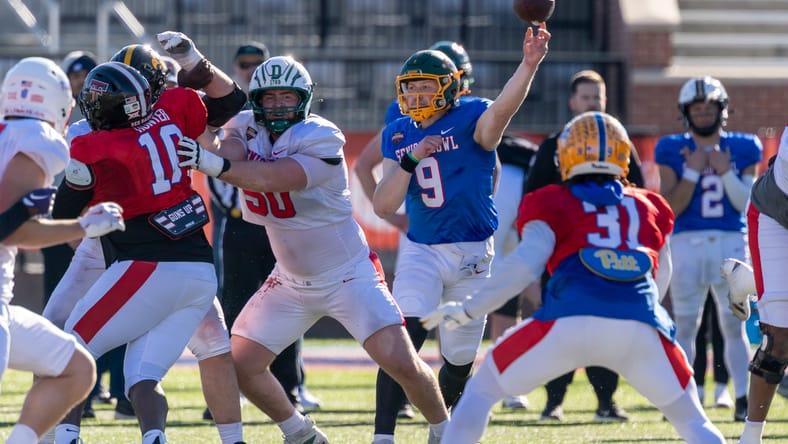 NCAA Football: Senior Bowl Practice