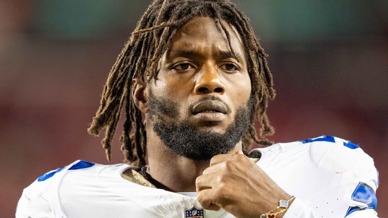 Dante Fowler Jr. walks off the field after a Cowboys game against the 49ers.