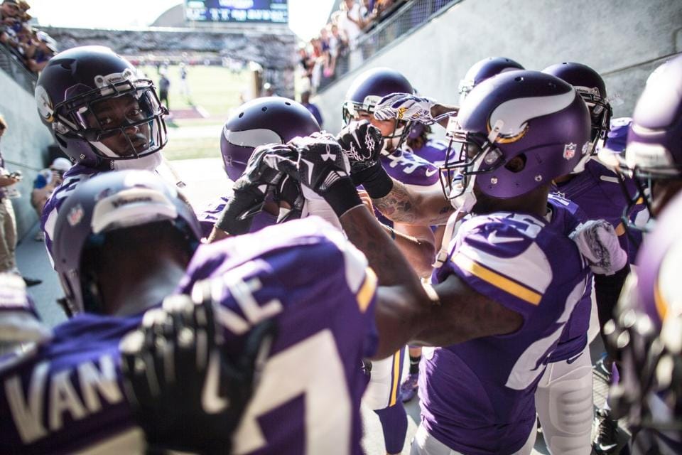 Pre Game Inactives Vikings Vs Raiders