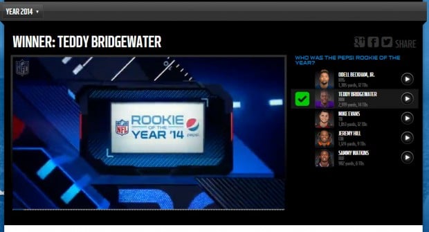 Pepsi Rookie of the Year