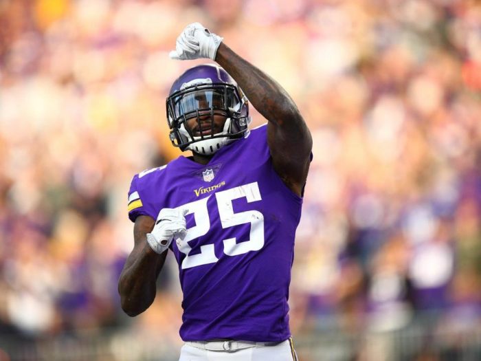 Latavius Murray certain late friend 'will be looking down' when he takes  field for the Vikings