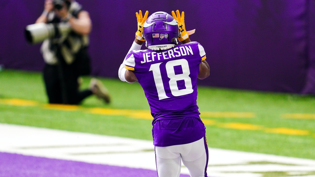 Vikings' Justin Jefferson brings the swagger to Rookie of the Year