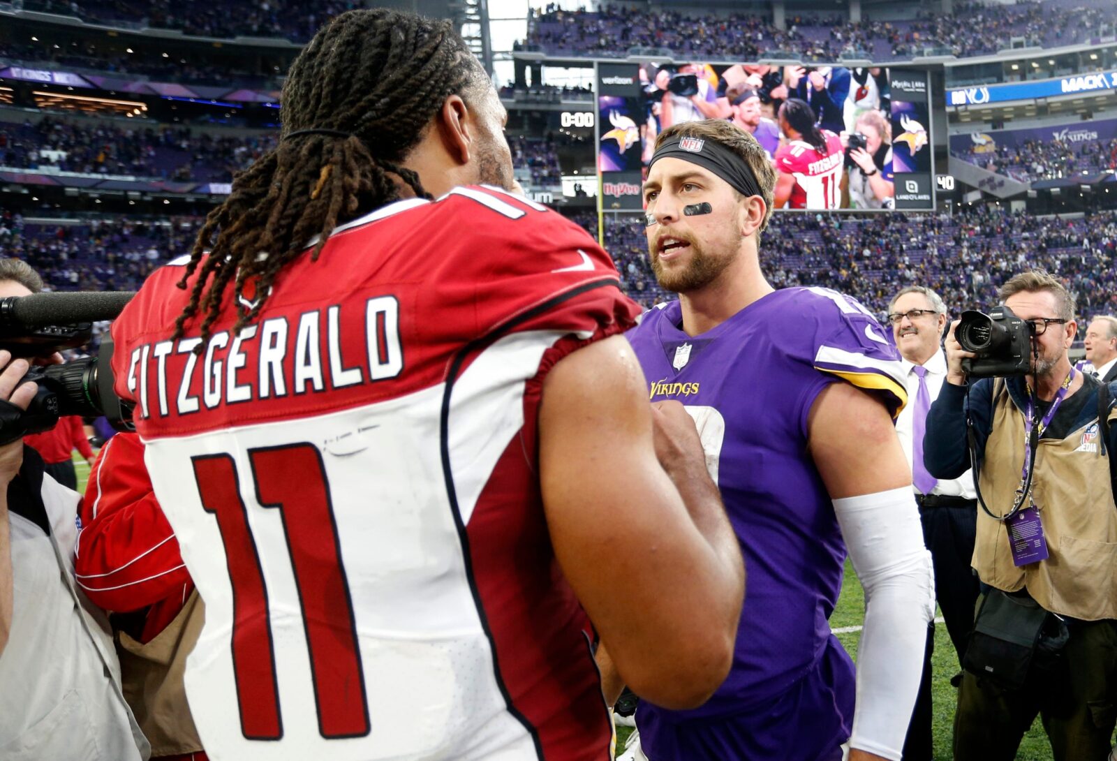 Larry Fitzgerald reveals if he'd want to play for Vikings