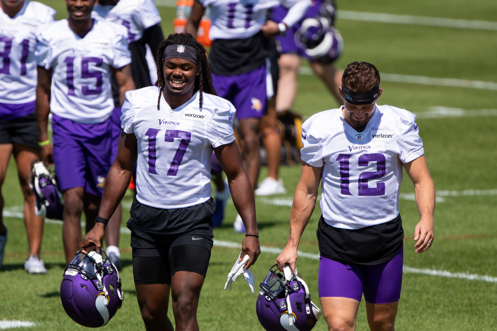 Vikings rookie Ihmir Smith-Marsette provides optimism for next season with  strong outing – Twin Cities