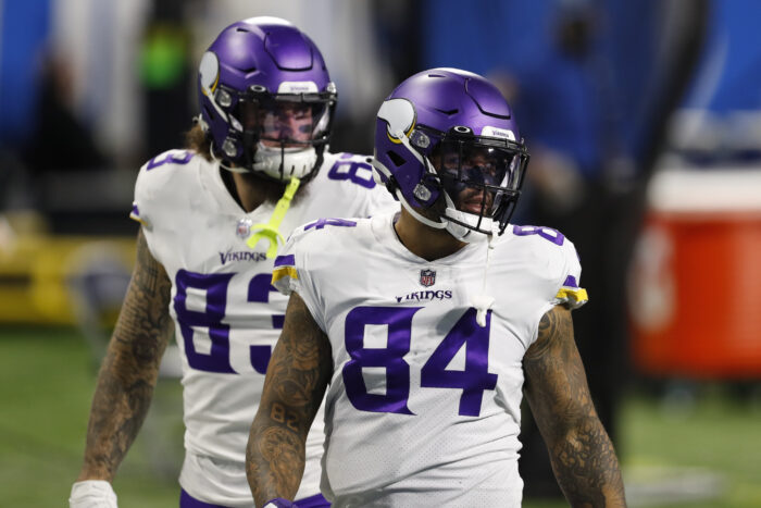 Vikings TE Irv Smith Jr. is young, but he's playing fast