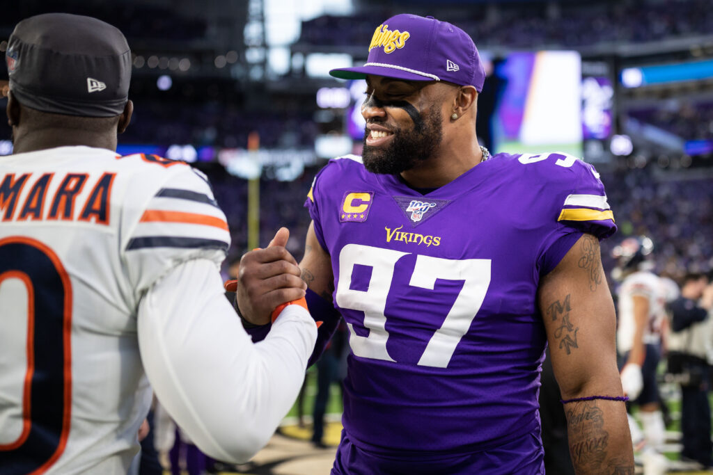 Vikings defensive end Everson Griffen gets his old No. 97 jersey back