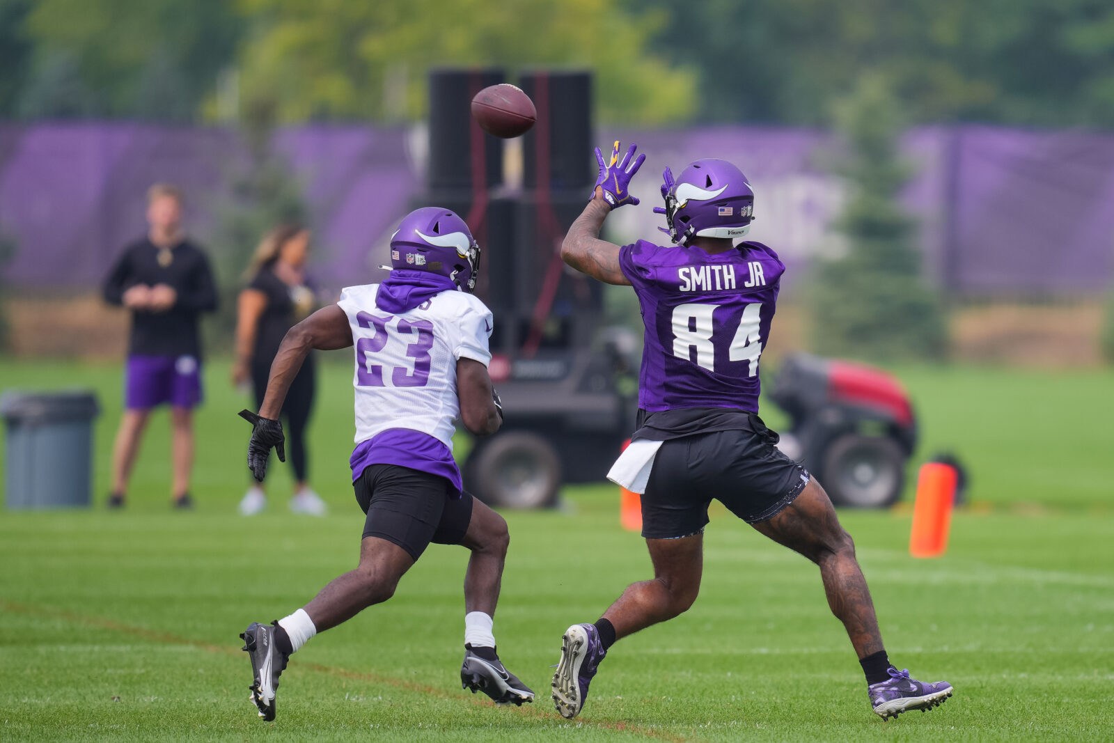 Vikings add a weapon with emergence of rookie tight end Irv Smith