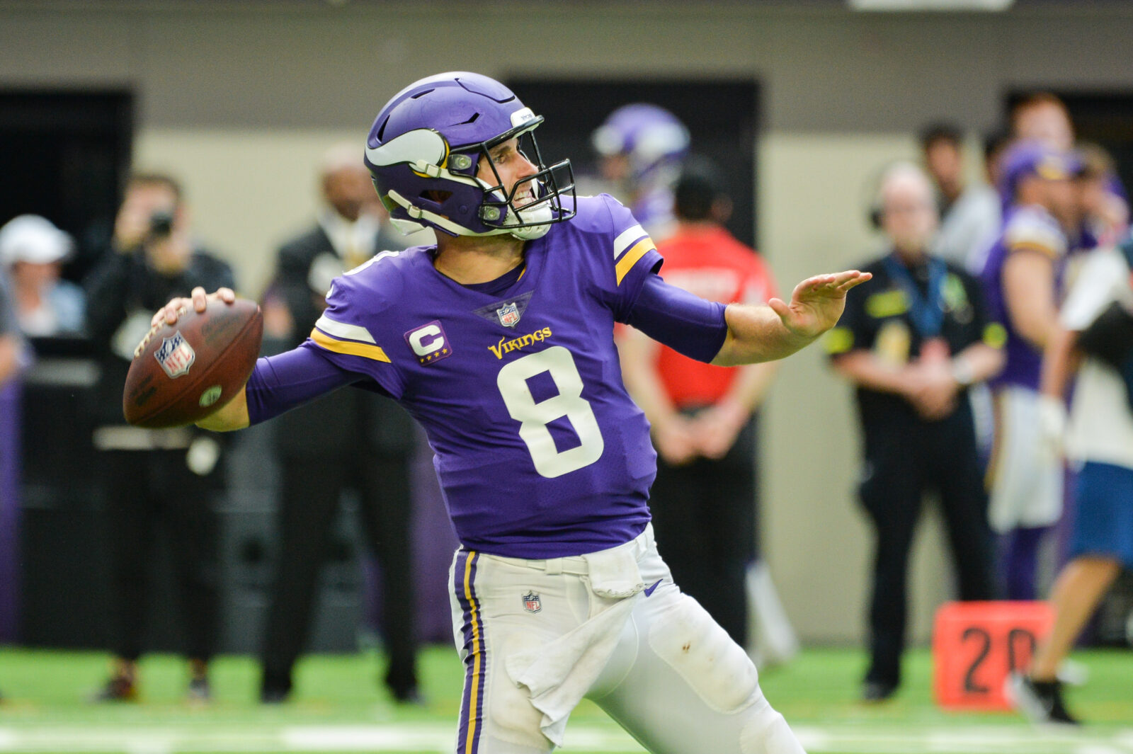 2009 Brett Favre To Greg Lewis Back of the End Zone Game-Winning TD, Vikings vs. 49ers