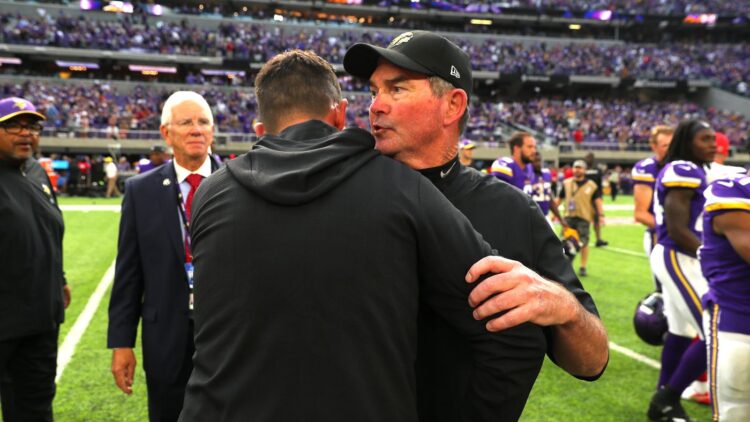 Mike Zimmer and Kyle Shanahan