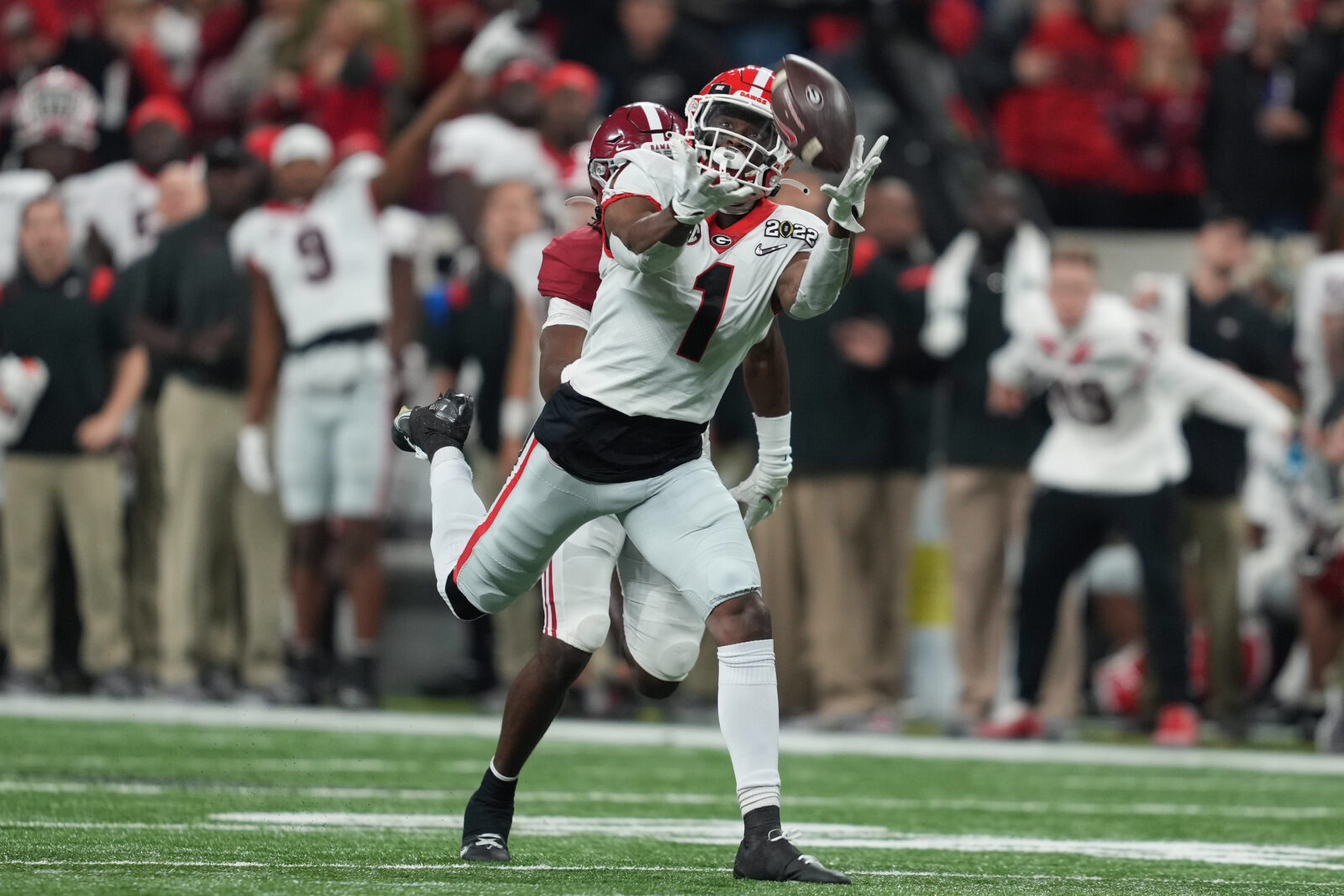 Georgia star receiver George Pickens out for season with ACL injury