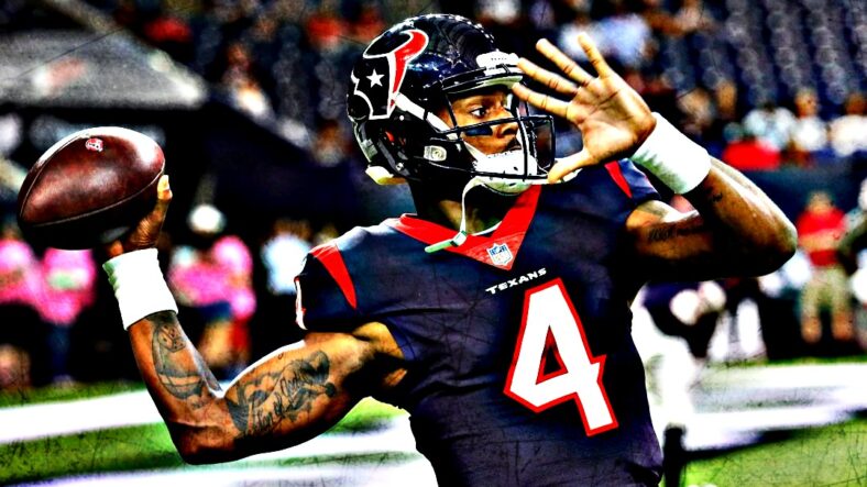 Deshaun Watson Signed Houston Texans Passing Action 8x10, 53% OFF