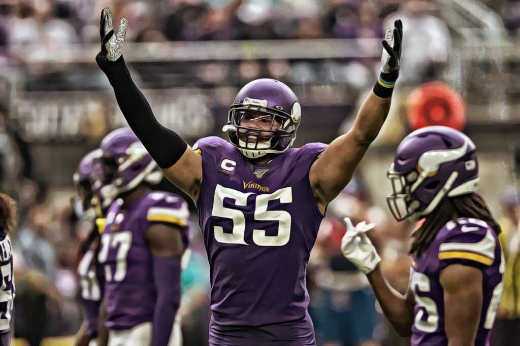 Anthony Barr was predicted by ESPN to land with the NFC team