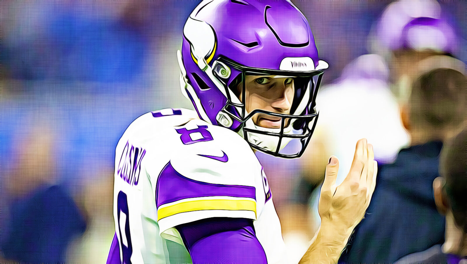 Vikings offensive coordinator Wes Phillips analyzes a Kirk Cousins