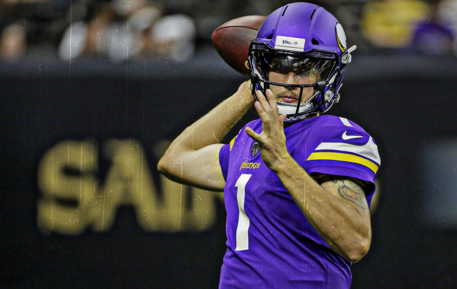 Kyle Sloter of the Jacksonville Jaguars throws a pass during