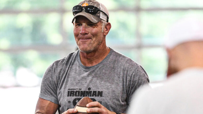 Brett Favre Intrigued by Booth Gig