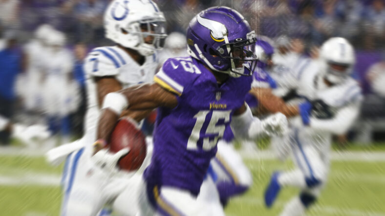 Vikings 2nd-Year WR Doesn't Look Hurt Anymore