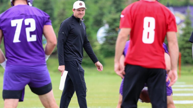 It's Collaboration City for Vikings HC and QB