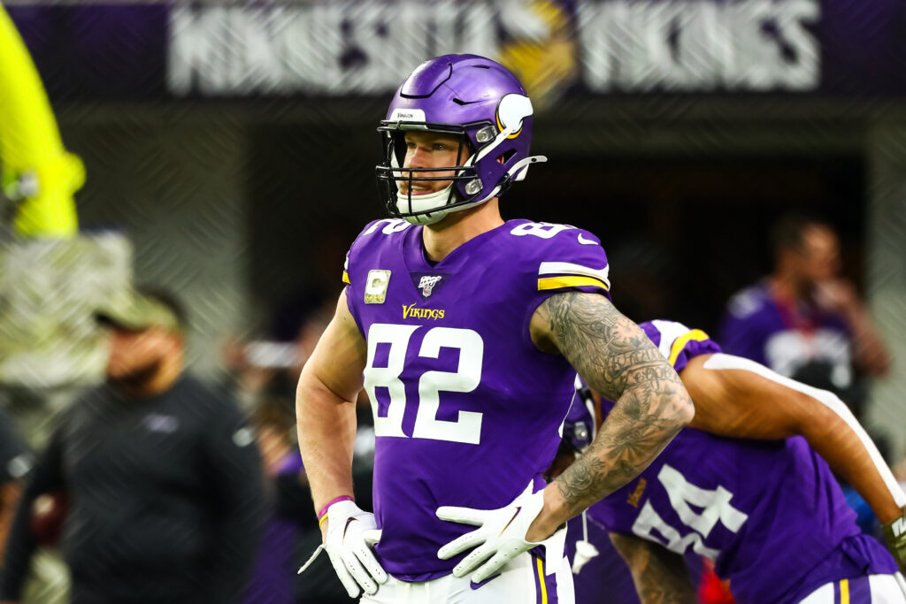 Kyle Rudolph emerging as go-to man for Minnesota Vikings QB Sam