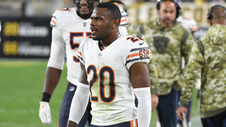 Minnesota Vikings cornerback Duke Shelley (20) pursues a play on defense  against the Detroit Lions during an NFL football game, Sunday, Dec. 11,  2022, in Detroit. (AP Photo/Rick Osentoski Stock Photo - Alamy