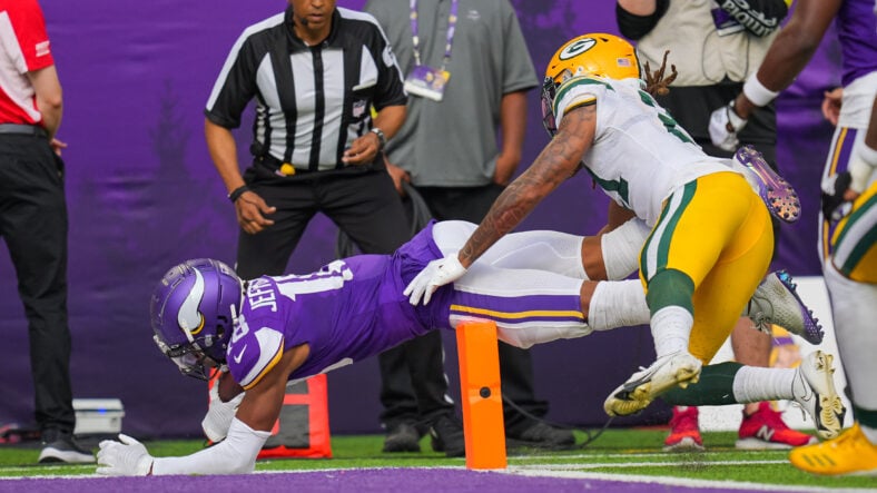 Justin Jefferson sets receiving mark on Vikings' record-breaking