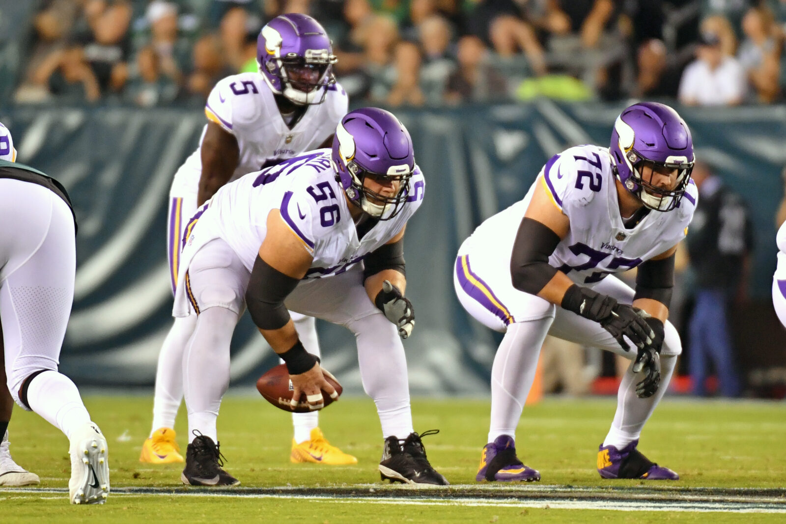 The #Vikings come in at 19 for @profootballfocus Offensive line