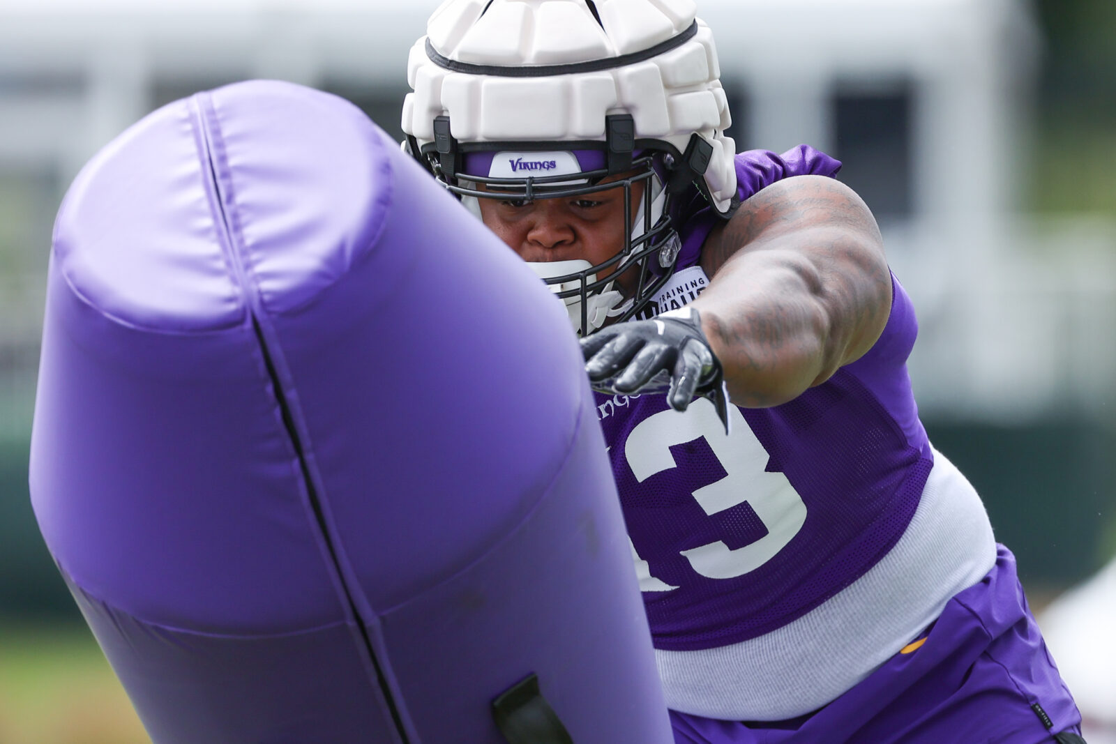 Vikings' plan for Lewis Cine after devastating leg injury vs. Saints