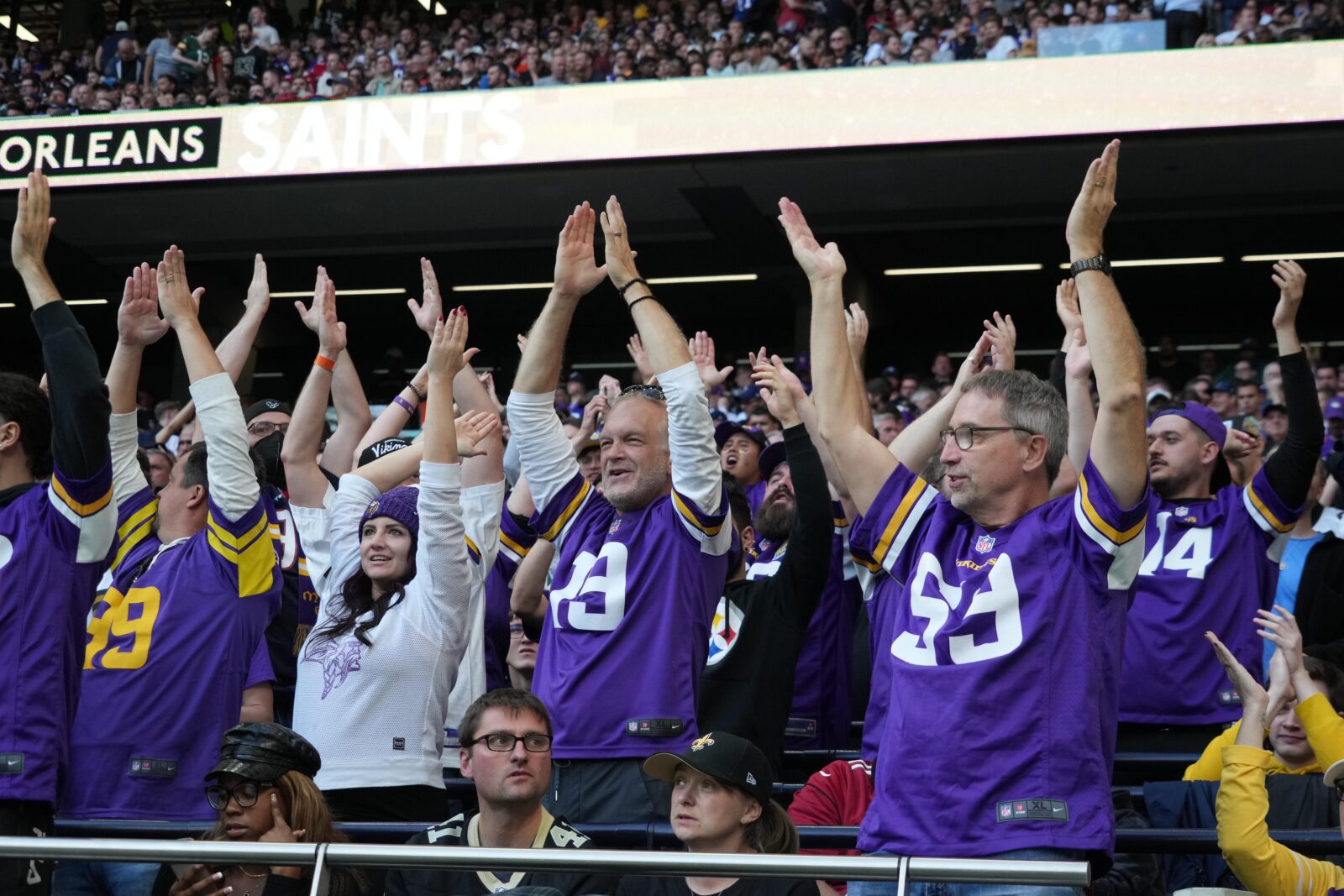 Have purple, will travel: Vikings fans ready for London invasion