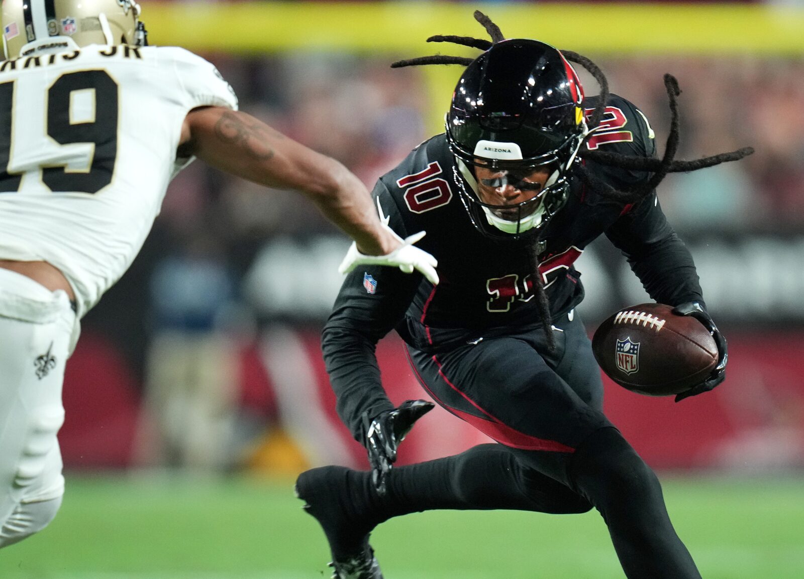 Cardinals wide receiver Rondale Moore stars against Vikings in 34