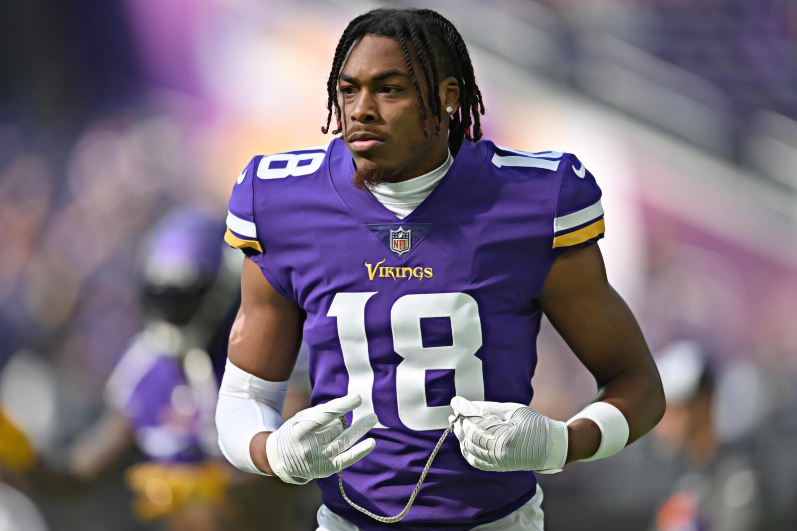 Justin Jefferson Weighs in About Future with Vikings