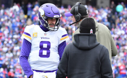 Vikings Leaders Chat Publicly about Kirk Cousins' Future