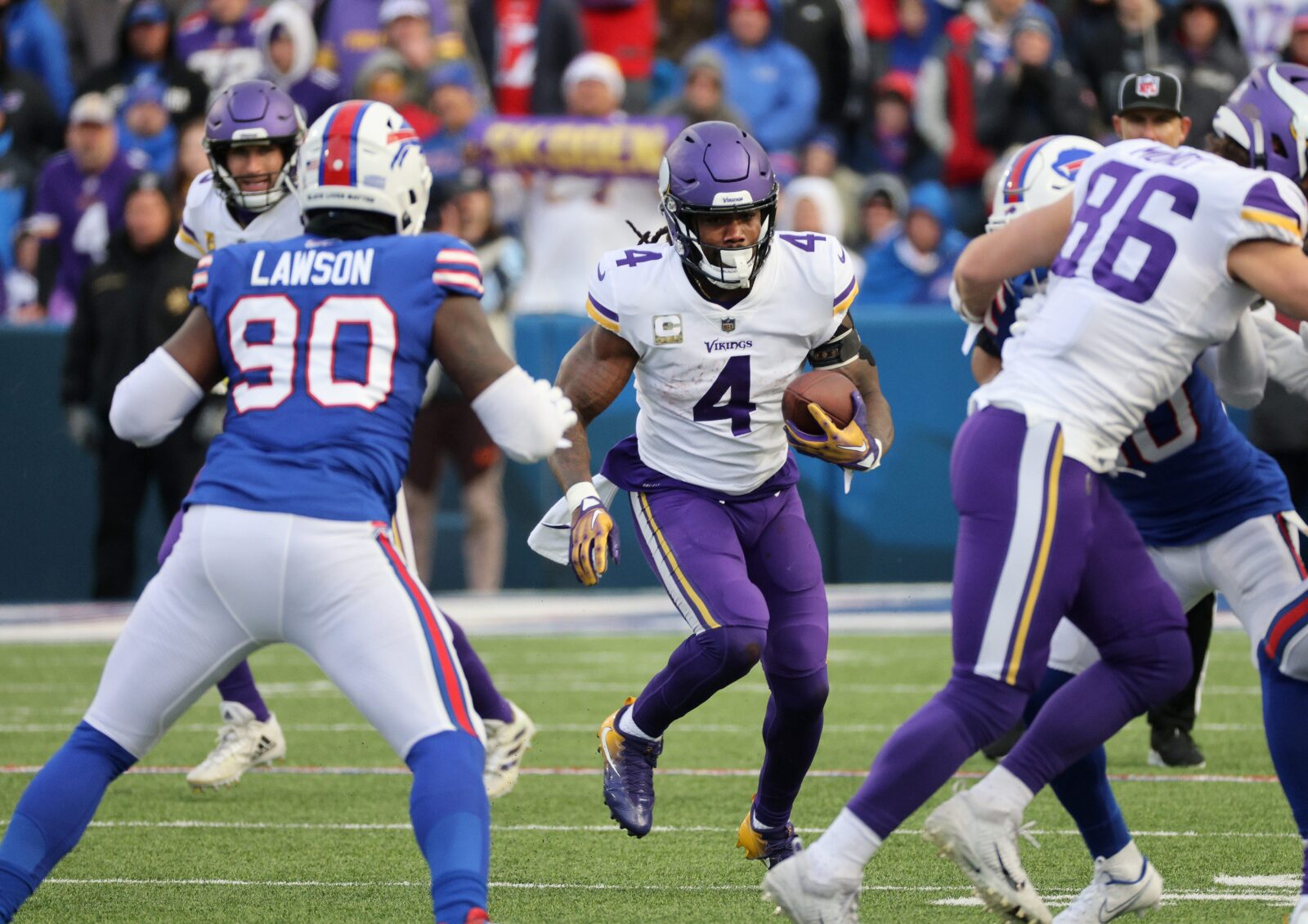 Dalvin Cook & Justin Jefferson Make Special Jersey Swaps After Big Days in  Buffalo