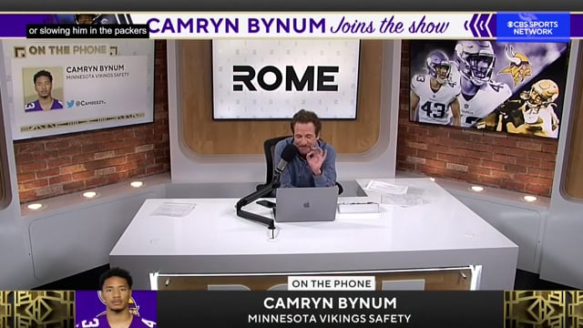 Vikings safety Cam Bynum making sure nobody forgets about him