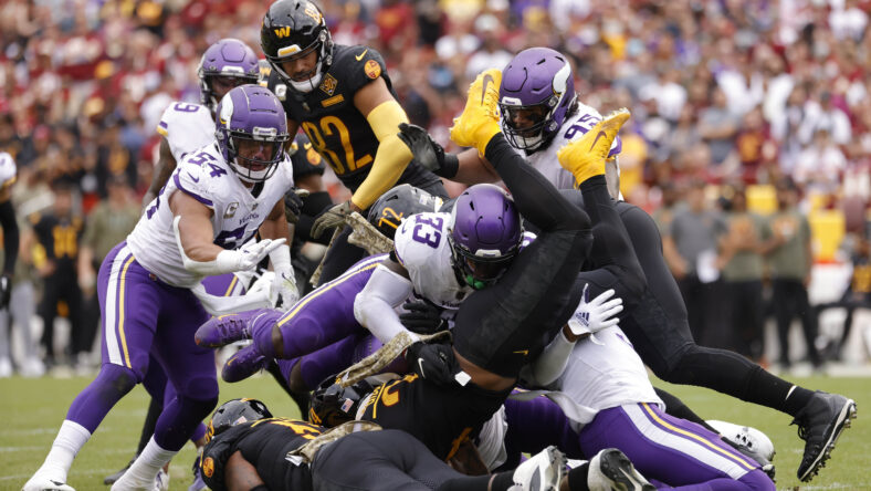 Minnesota Vikings vs. Washington Commanders Notebook: 3