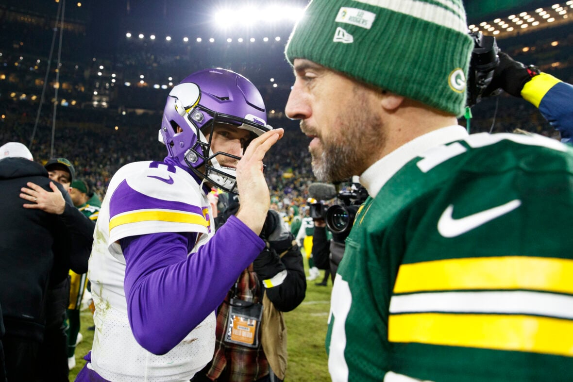 Aaron Rodgers Noticed The Purple