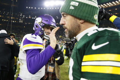 Aaron Rodgers Noticed the Purple