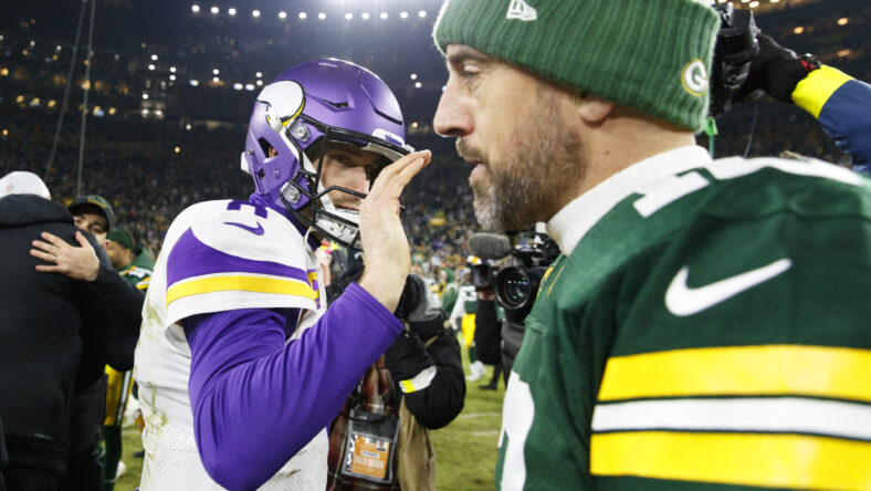 Aaron Rodgers Noticed the Purple
